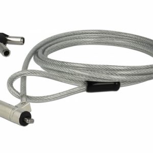 Câble de sécurité pour HP Nano slot 1,8m à clé - 20655