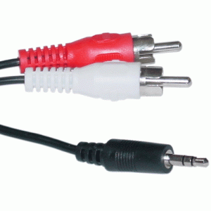 Câble audio Jack 3.5mm Mâle / RCA Mâle 3m - KO66781