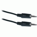 Câble audio Jack 3.5mm Mâle / Mâle 2,5m - KO66783-25
