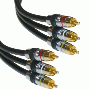 Câble vidéo 3 RCA Gold HQ YPbPr 1.5m - KO66679G