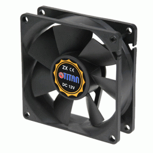 Ventilateur 80x80x25mm 2000-3000tr/mn roulement -