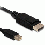 Câble Displayport Mâle -mini Displayport Mâle 1,8m - 82438