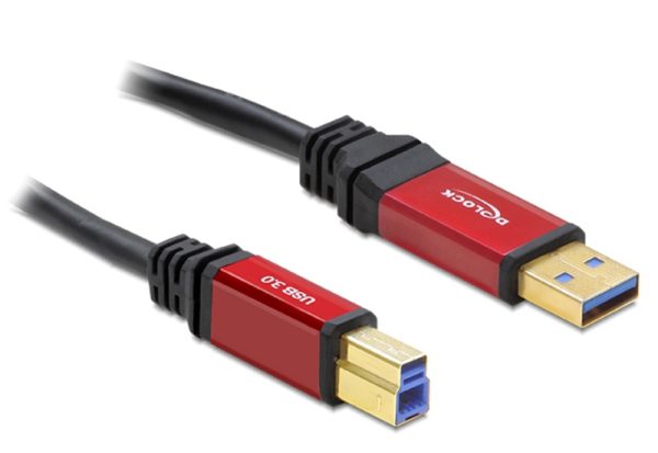 Câble USB 3.0 Premium A Mâle / B Mâle 1m - 82756
