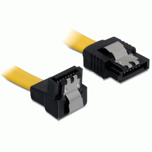 Câble interne Sata 6Gb/s coudé bas longueur 50cm - 82811