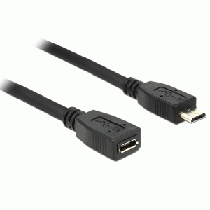 Prolongateur USB 2.0 micro-B mâle/femelle 0.5m - 83567