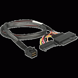 Câble U.2 SFF-8643 M > SFF-8639 + Sata power 50cm - 84819
