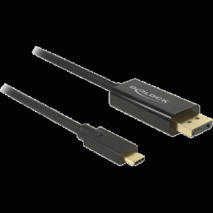 Câble USB Type C -> Displayport mâle 4K 60Hz 2m - 85256