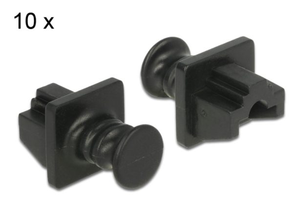 Pack de 10 obturateurs pour port RJ45 - 86176