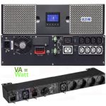Onduleur 1/1 online Eaton 9PX 2200 DIN HotSwap MBP - 9PX2200IRTBPD
