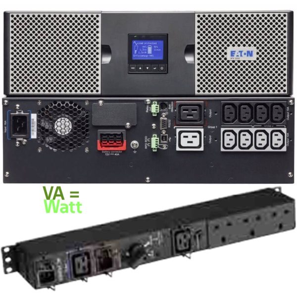 Onduleur 1/1 online Eaton 9PX 3000 BS HotSwap MBP - 9PX3000IRTBPB