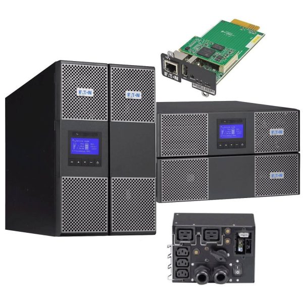 Onduleur Tri/Mono Eaton 9PX 6000i RT6U Netpack - 9PX6KIRTNBP31