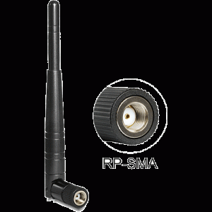 Antenne omni. 2.4/5Ghz 3dBi RP-SMA 360° - 88461