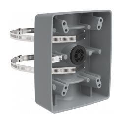 Fixation pour poteau gris Axis T91B57 - 01446-001