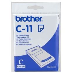 Papier blanc A7 cartouche de 50 feuilles - C11