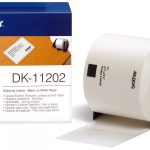 Etiquettes pré-découpées (300) 62x100mm - DK11202