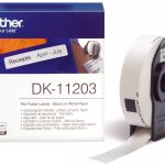 Etiquettes pré-découpées (300) 17x87mm - DK11203