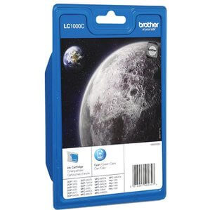 Cartouche d’encre cyan sous blister LC1000C