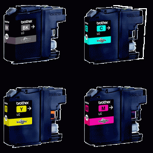 Pack de 4 cartouches (BK/C/M/Y) LC121 - LC121VALBP