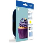 Cartouche d'encre blister jaune LC13Y - LC123YBP