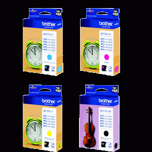 Cartouche d'encre LC127XL 4 couleurs - LC127XLVALBP