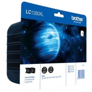 Blister de 2 cartouches d'encre noire  LC1280XLBK - LC1280XLBKBP2