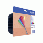 Pack de 4 cartouches LC223VALBP BK+C+M+Y - LC223VALBP