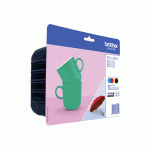 Pack de 4 cartouches LC227XLVALBP 1200 pages - LC227XLVALBP