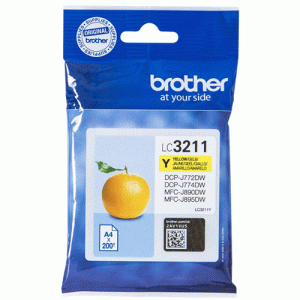 Cartouche d'encre LC3211Y jaune - LC3211Y