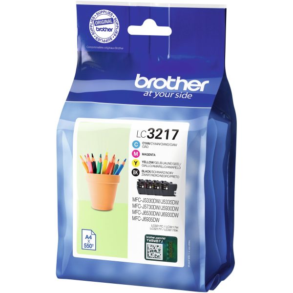 Pack de 4 cartouches d'encre LC3217VAL - LC3217VAL