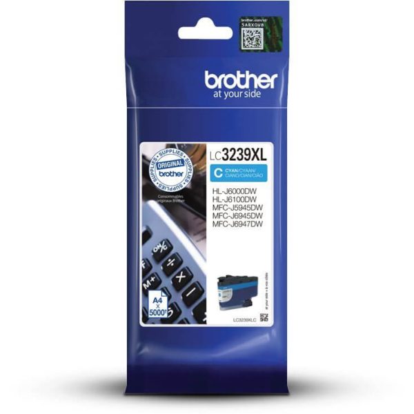Cartouche d'encre LC3239XLC Cyan - LC3239XLC