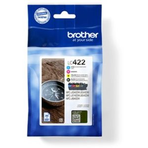 Pack de 4 cartouches d'encre blister LC422VAL - LC422VAL