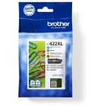 Pack de 4 cartouches d'encre blister LC422XLVAL - LC422XLVAL