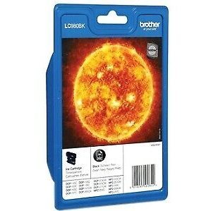Cartouche d'encre noire sous blister LC970BK - LC980BKBP