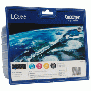 Pack Cartouche d'encre LC985P 4 couleurs - LC985VALBP