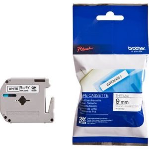 Ruban cassette MK 9mm noir / Blanc - MK221SBZ