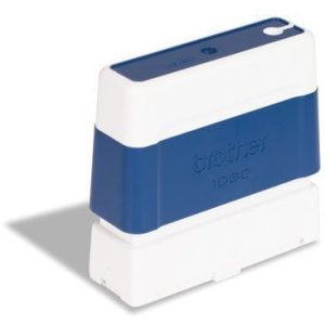 PR1060E TAMPON ENCRE 10 X 60 MM BLEU - PR1060E6P
