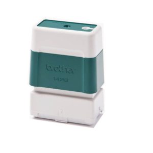 PR1438G TAMPON ENCRE 14 X 38 MM VERT - PR1438G6P