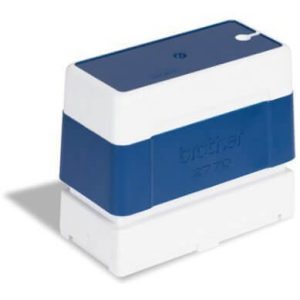 PR2770E TAMPON ENCRE 27 X 70 MM BLEU - PR2770E6P