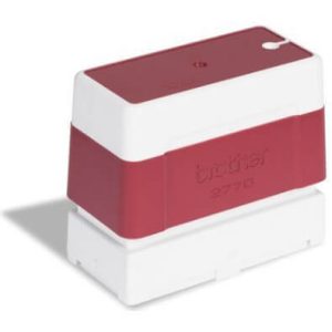 PR2770R TAMPON ENCRE 27 X 70 MM ROUGE - PR2770R6P