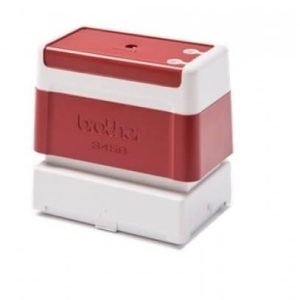PR3458R TAMPON ENCRE 34 X 58 MM ROUGE - PR3458R6P