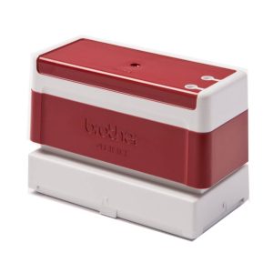 PR4090R TAMPON ENCRE 40 X 90 MM ROUGE - PR4090R6P