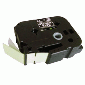 Ruban pochoir STE141 18mm Noir - STE141
