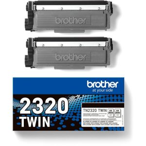Pack de 2 toners noir TN2320 - TN2320TWIN