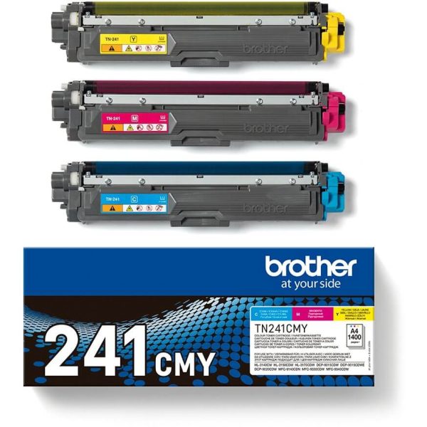Pack toners  TN241 C/M/Y - TN241CMY