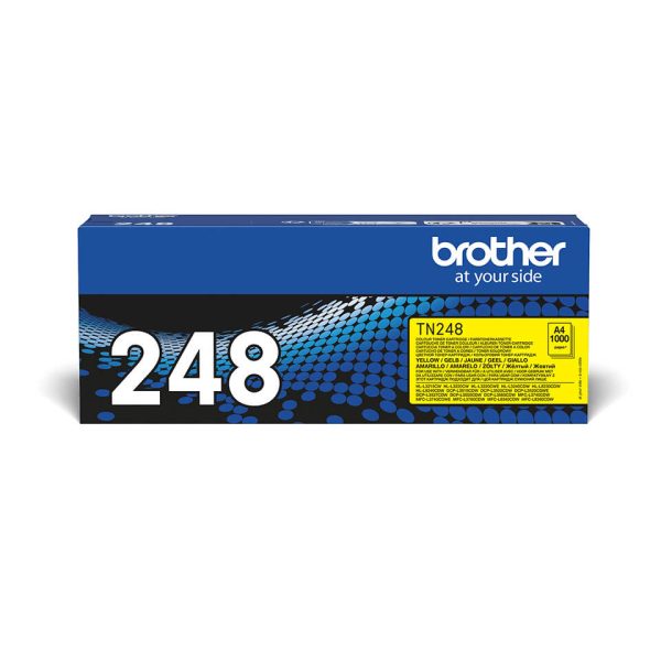 Toner TN248 1000 pages a 5% jaune - TN248Y