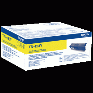 Toner TN423Y 4000 pages a 5% jaune - TN423Y