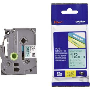 Ruban TZe731 Noir/Vert - TZE731