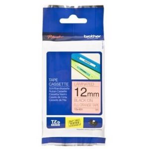 Ruban TZeB31 Noir/Orange fluorescent - TZEB31