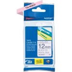 Ruban laminé Noir/Rose Pastel 12mm - TZEMQE31