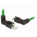 Connecteur RJ45 Cat 5e STP coudé ajustable - 86495